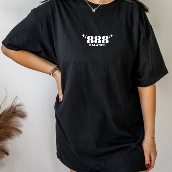 Angel Numbers Alignment sleeve cotton S-5X Summer shirt Custom - Picture 11 of 11